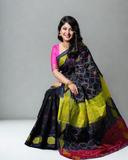 Mercerized Cotton Saree