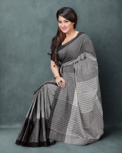 Mercerized Cotton Saree