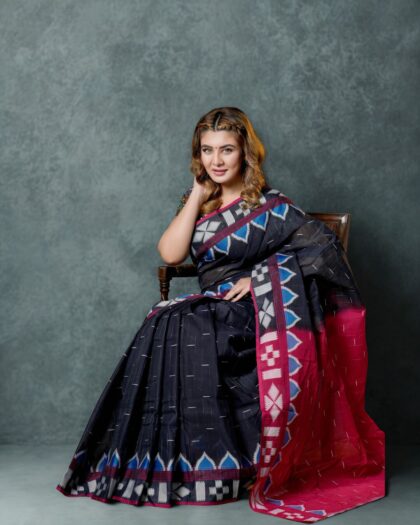 Mercerized Cotton Saree