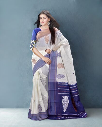 Mercerized Cotton Saree